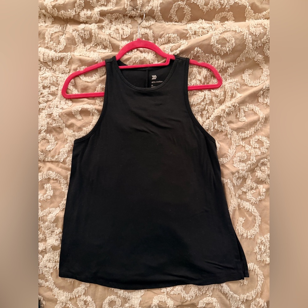 Black All in Motion Tank Top | Size XS